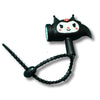 Cute Cat Hammer Sound Bag Charm