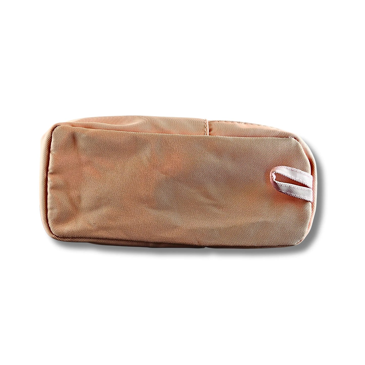 Cute Cookie pink cartoon pencil pouch with multi zipper compartments for girls Back 