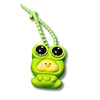 Cute Green Pop Eye Character Bag Charm – 3 Face Color Variants with Fun Pop-Up Eyes