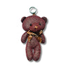 Cute Red Teddy Bear Keychain| Soft Plush Teddy Keyring