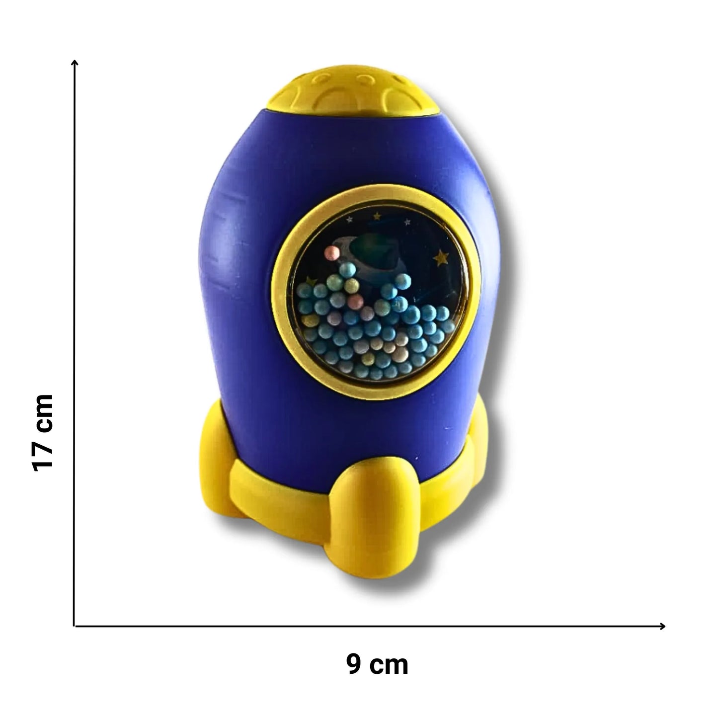 Rocket Shape Coin Bank for Kids with Number Lock | Space Theme Savings Piggy Bank for Boys & Girls