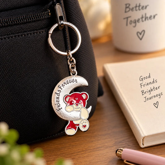 Cute Teddy Bear Keychain
