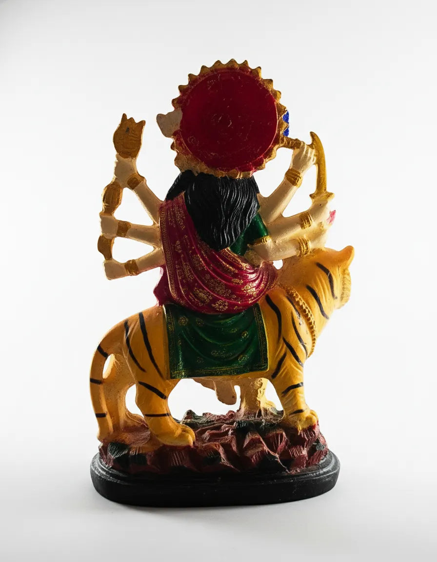 Divine Maa Durga Murti with Tiger – 40 cm | Traditional Decorative Idol for Home Temple & Décor