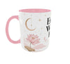 Everything Works Out For Me Always Pink Ceramic Mug
