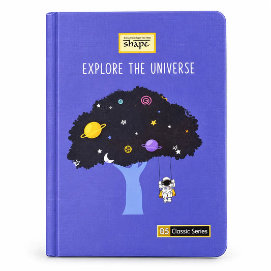 Explore the universe Ruled Diary 