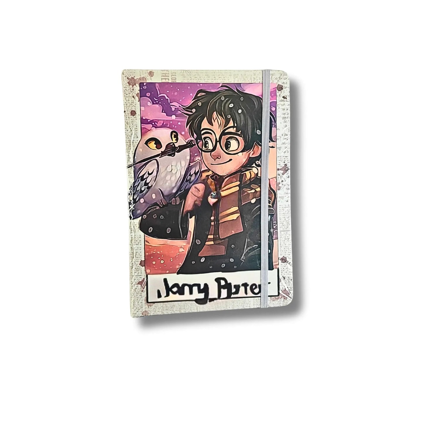 Fantasy Wizard Premium Ruled Diary with Elastic Band & Bookmark