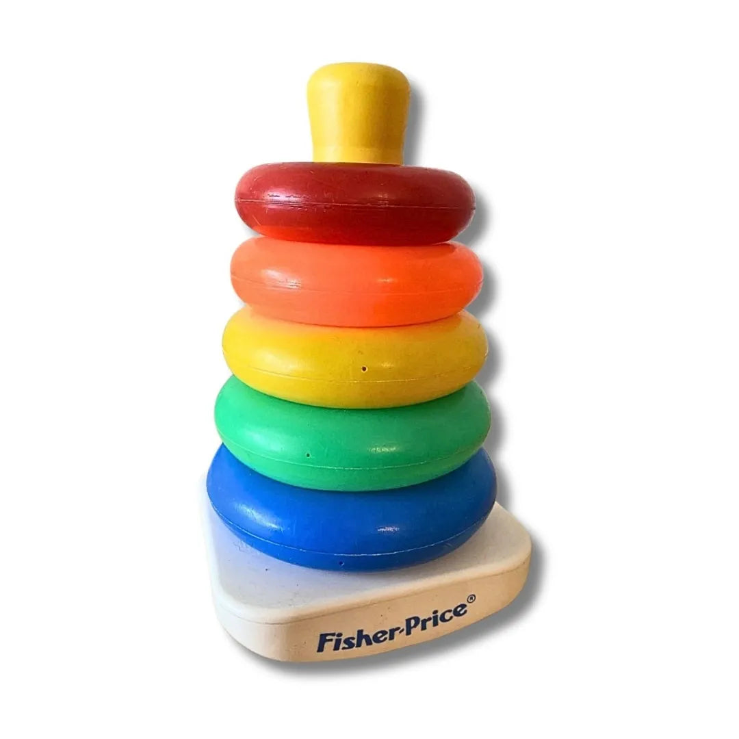 Fisher-Price Rock-A-Stack Refurbished Toy for Babies – Saadhya Mart