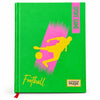 Football Sports Game Hardcover Ruled Notebook – Green | 192 Pages