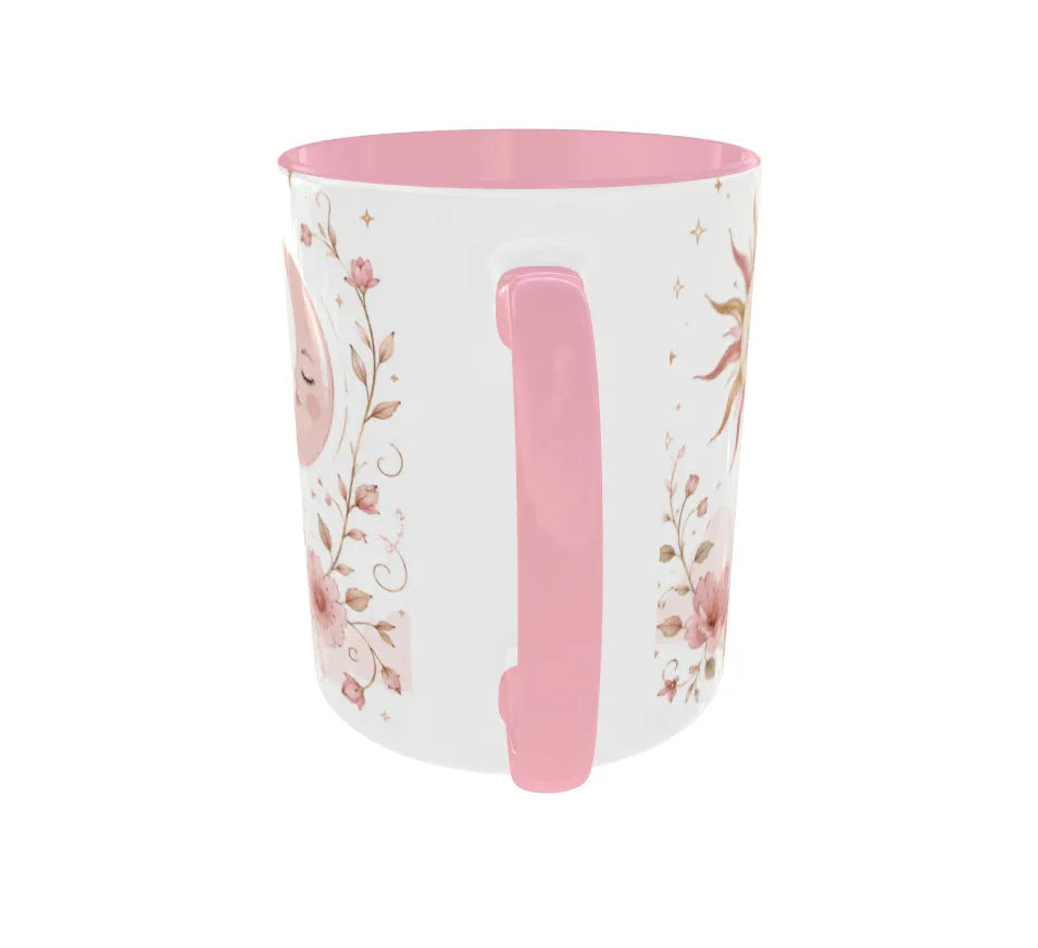 Future Millionaire Manifesting Daily Pink Ceramic Mug