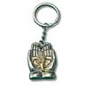 Ganesha Namaste Hands Keychain | Lord Ganesha Religious Keyring