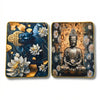 Premium Buddha Wall Frame Set of 2 (30 x 23 cm) | Spiritual Wall Decor for Living Room, Bedroom & Office