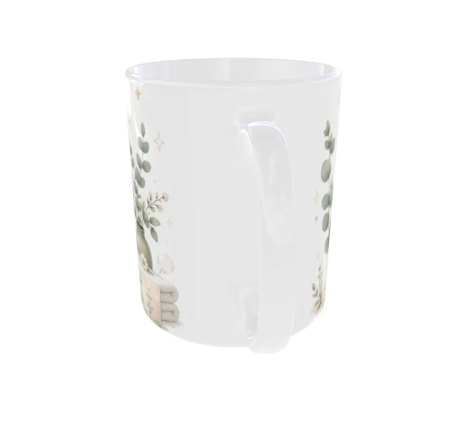 Gentle With Myself Panda Ceramic Coffee Mug