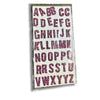 Glitter Alphabet Stickers A-Z Uppercase & Lowercase | Kids Craft Stickers