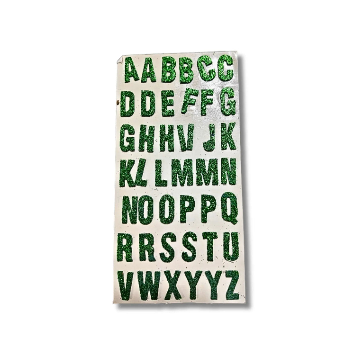 Glitter Alphabet Stickers A-Z Uppercase & Lowercase | Kids Craft Stickers