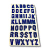 Glitter Alphabet Stickers A-Z | Colourful Letter Stickers