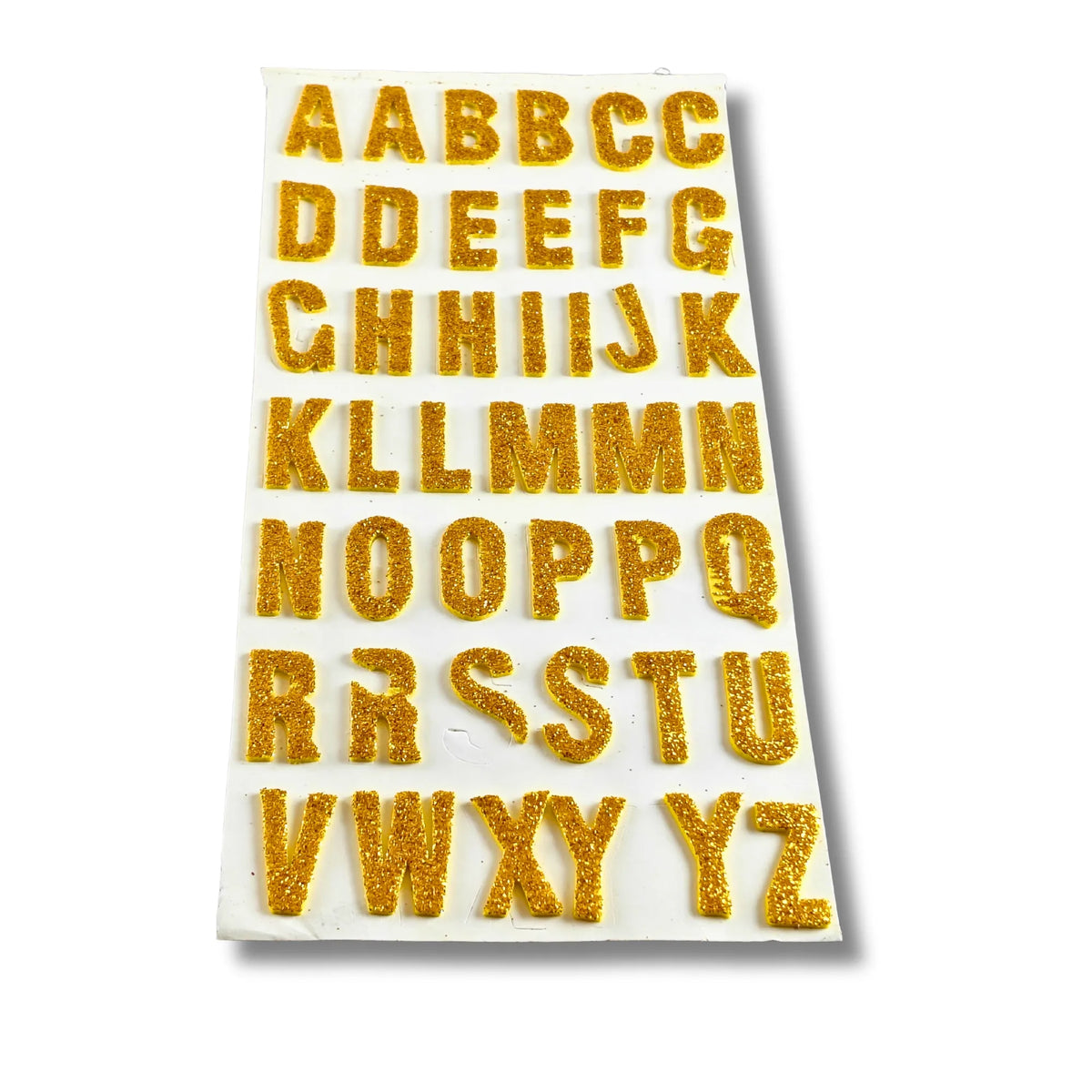 Glitter Alphabet Stickers A-Z | Colourful Letter Stickers