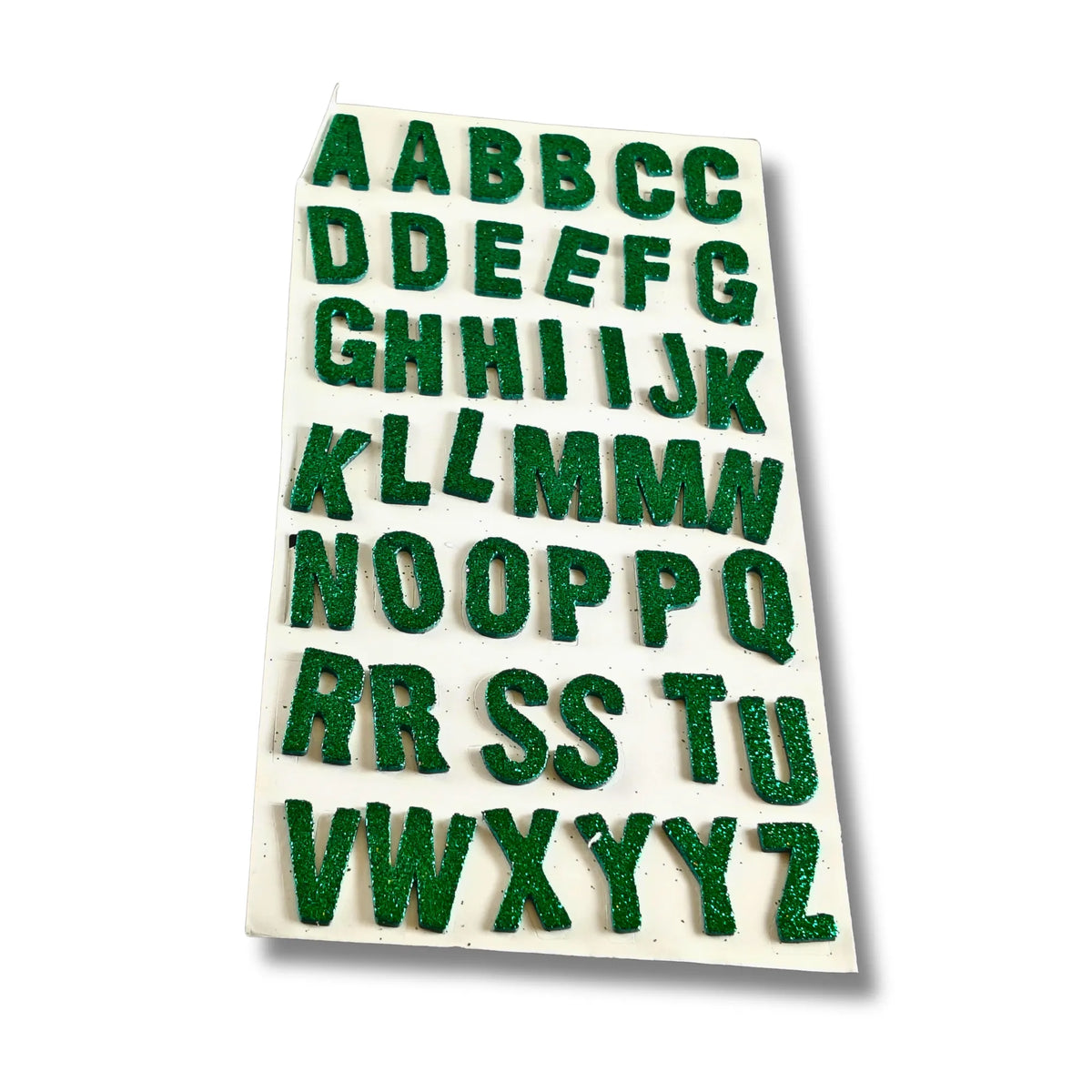 Glitter Alphabet Stickers A-Z | Colourful Letter Stickers