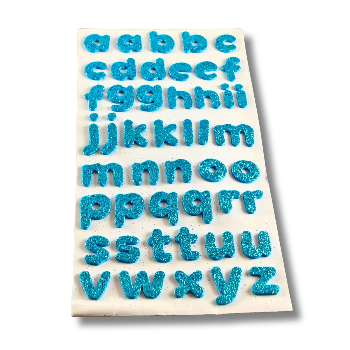 Glitter Alphabet Stickers A-Z | Colourful Letter Stickers