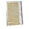 Golden Round Self-Adhesive Rhinestone Stickers for DIY Crafts & Decoration | Saadhya Kraafts