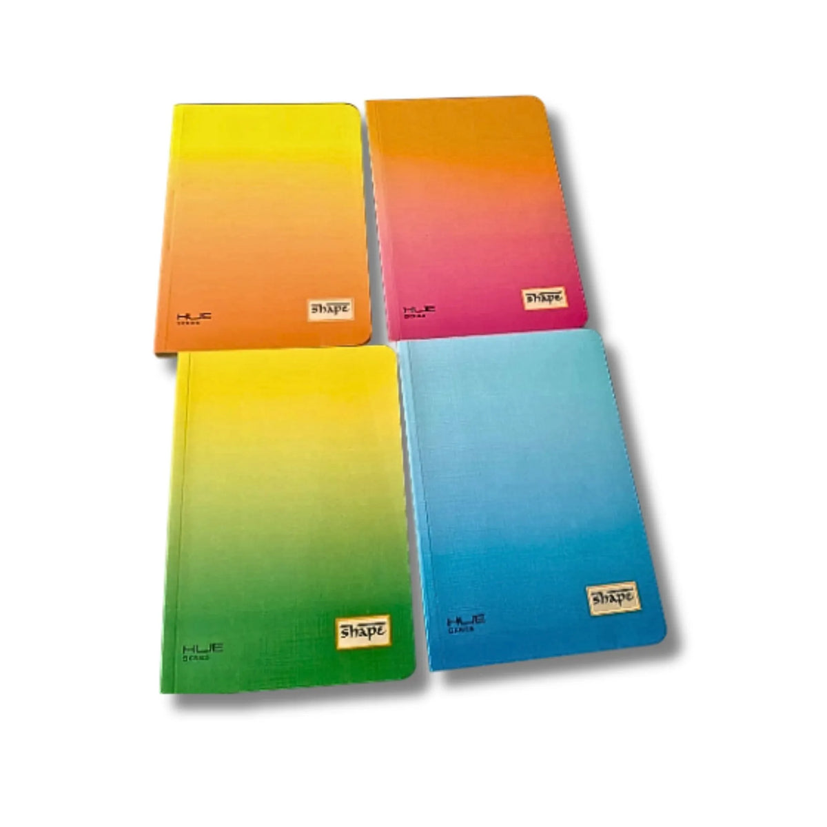 HUE Series Gradient Notebook | A5 Size 14 × 21 cm Ruled Notebook