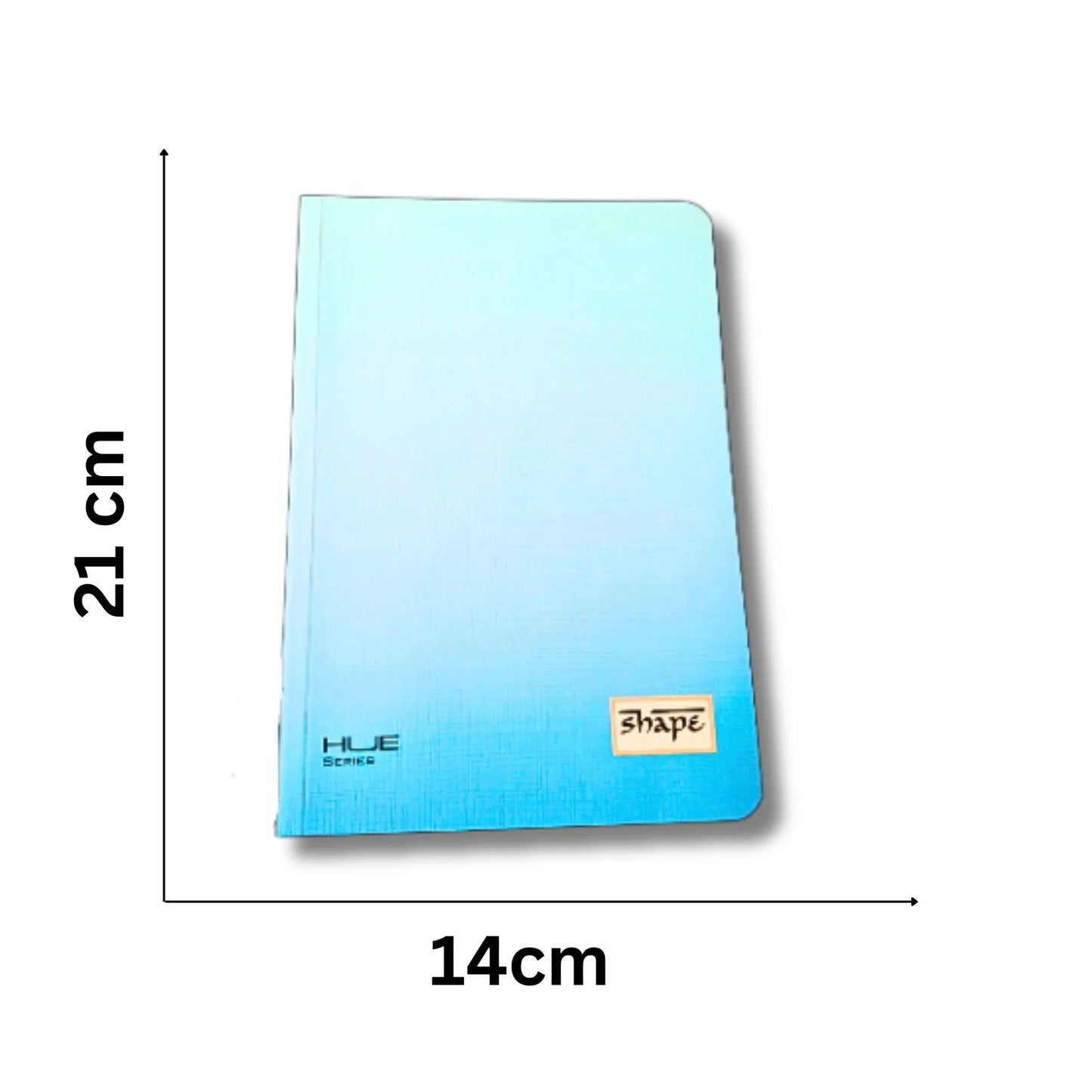 HUE Series Gradient Notebook | A5 Size 14 × 21 cm Ruled Notebook