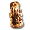 Handcrafted Wooden Lord Hanuman Idol – Saadhya Decors