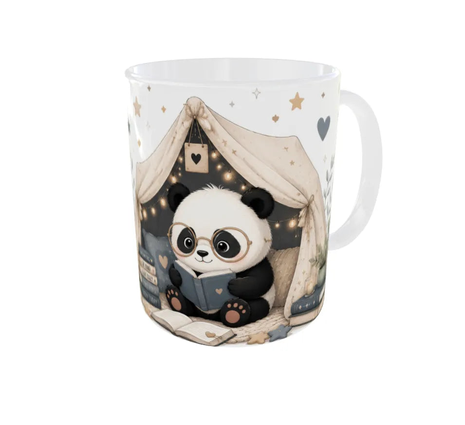 Home Is My Happy Place Panda Ceramic Coffee Mug