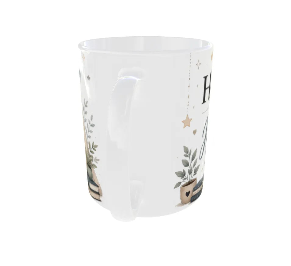 Home Is My Happy Place Panda Ceramic Coffee Mug