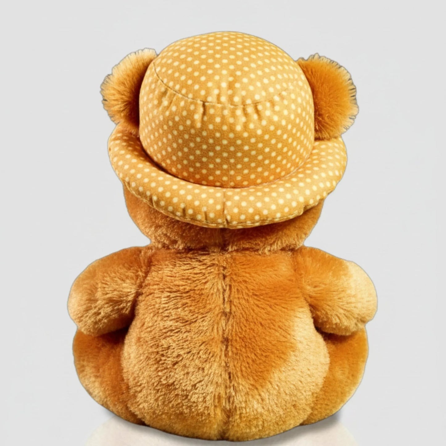 Honey Dot Teddy Bear with Polka Dot Hat & Heart Cushion | Soft Plush Teddy Bear Gift for Kids, Girls & Loved Ones