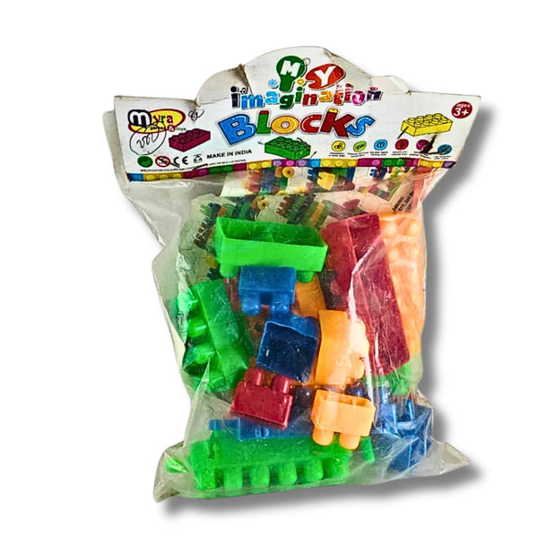 Imagination Building Blocks Toy Set for Kids | Educational Interlocking Construction Blocks for Boys & Girls