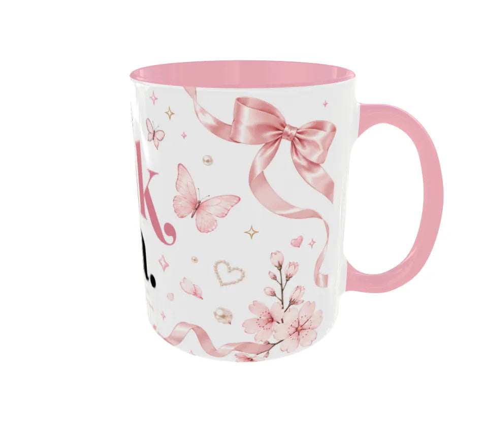 In My Pink Era – Premium Pink Aesthetic Ceramic Coffee Mug (325 ml)