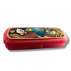 Kids Cartoon Pencil Box with Whiteboard & Marker | Plastic Multipurpose Pencil Case for School Students | Available in Red & Yellow Colors