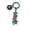 Kiss & Love Charm Keychain