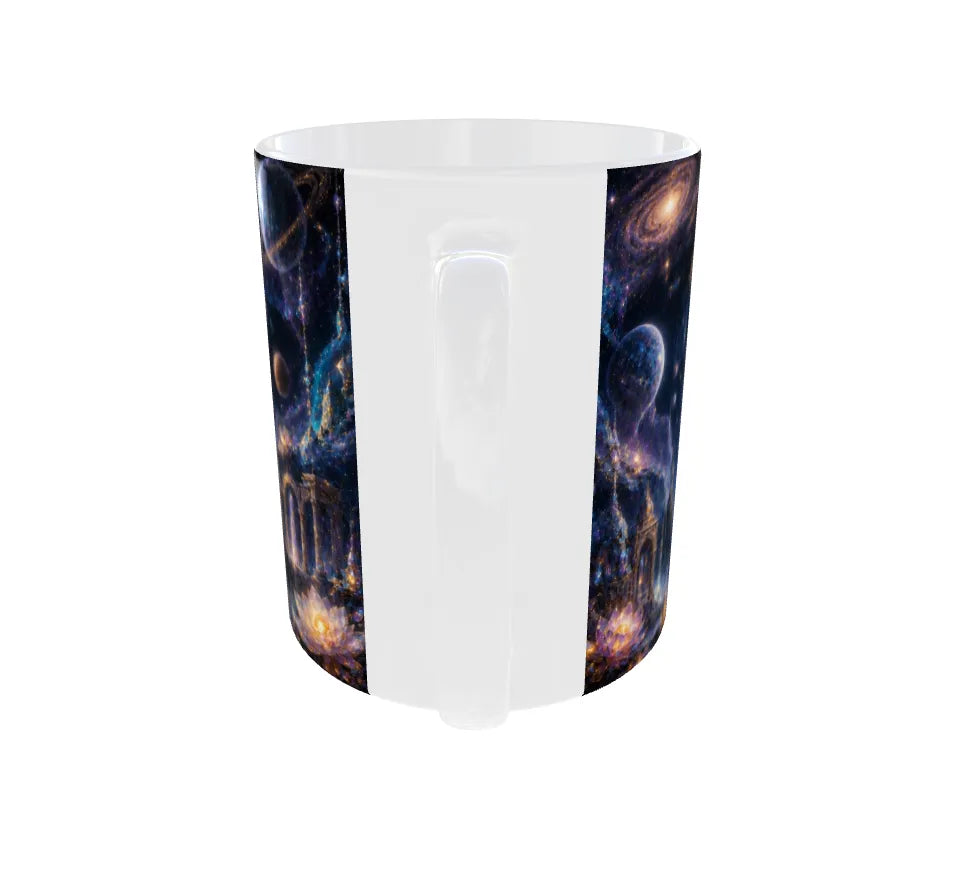 Libra Zodiac Ceramic Mug – Celestial Balance Design | 325ml Premium Astrology Coffee Mug