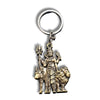 Lord Shiva Mahadev Keychain| Antique Gold Trishul Shiva Key Ring