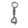 Love Heart Keychain | Silver Metal Heart Key Ring