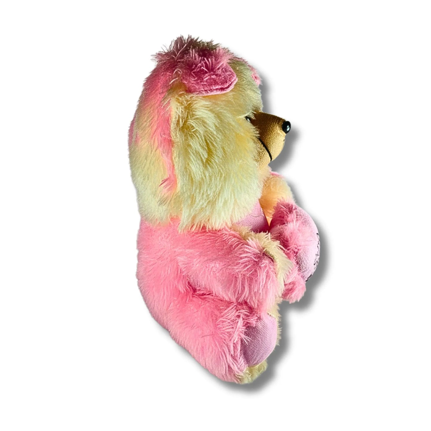 32cm Love You Teddy Bear with Heart Cushion | Soft Pink & Cream Plush Teddy Bear for Gifts, Valentine's Day, Birthday & Anniversary
