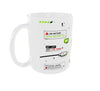 Low Battery Gen Z Ceramic Coffee Mug