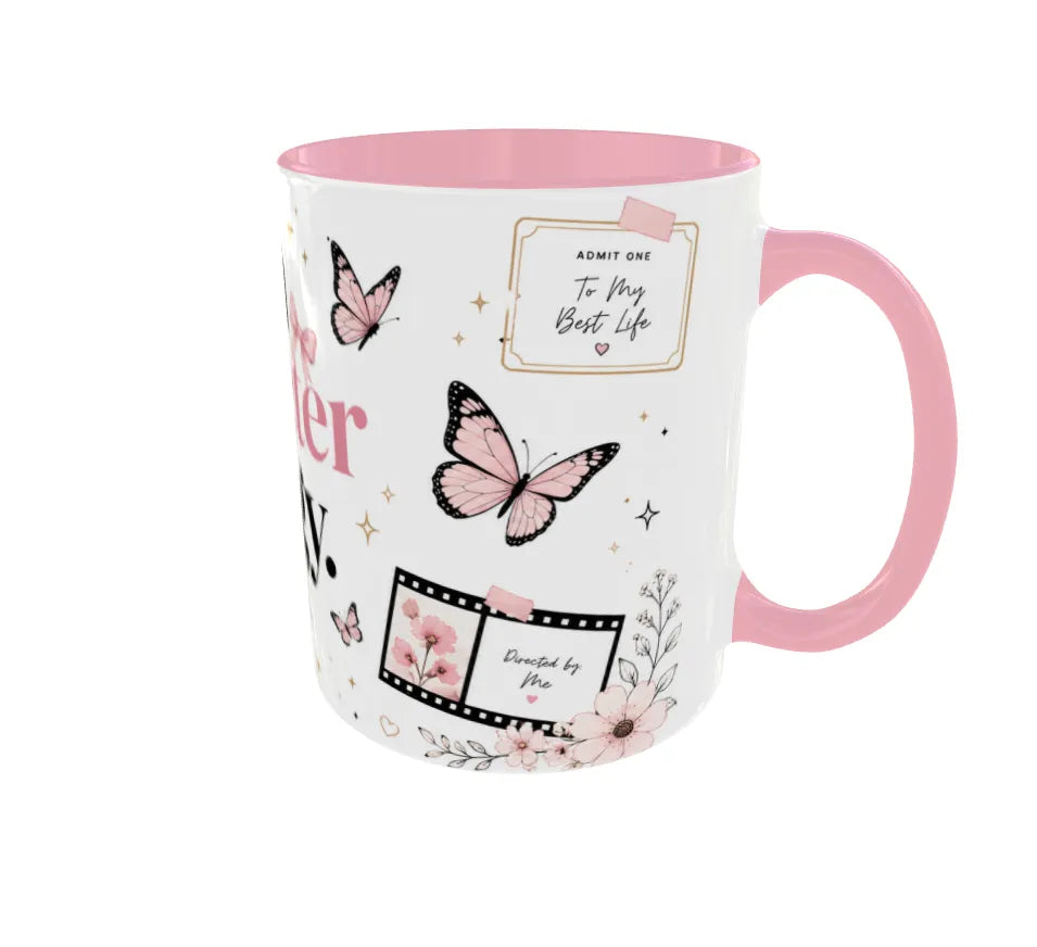 Main Character Energy Pink Ceramic Mug