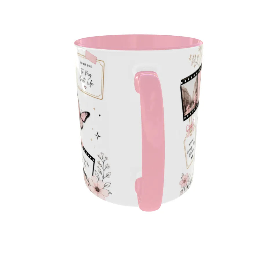 Main Character Energy Pink Ceramic Mug