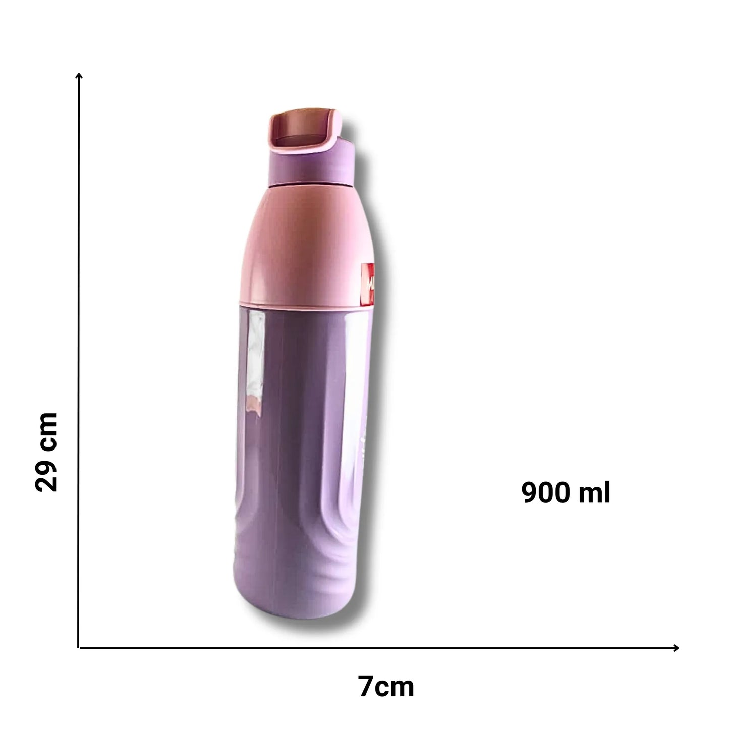 Milton Insulated Water Bottle 900ml | Leakproof Hot & Cold Stainless Steel Bottle with Flip Lid & Carry Strap