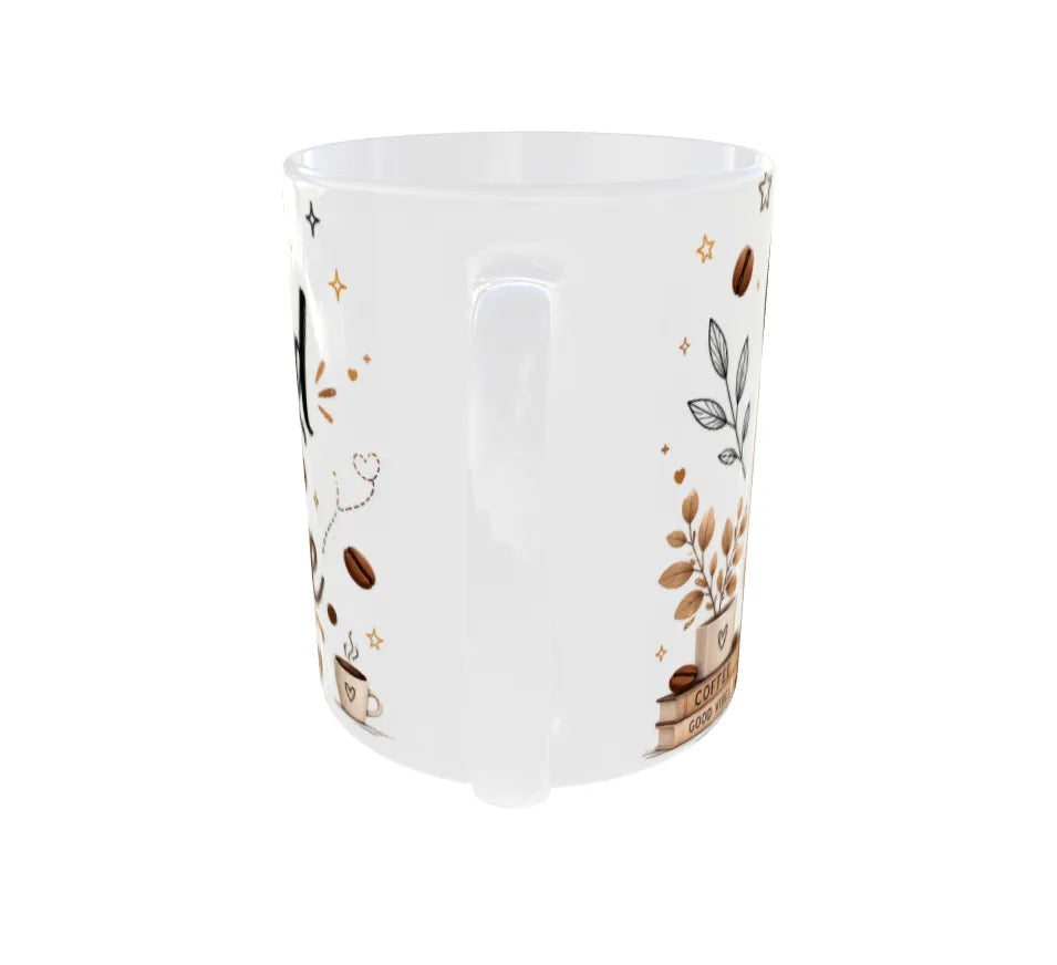 Morning Brew Panda Ceramic Coffee Mug