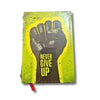 Never Give Up Motivational Ruled Notebook –14.8 x 10.5 cm, 192 Pages