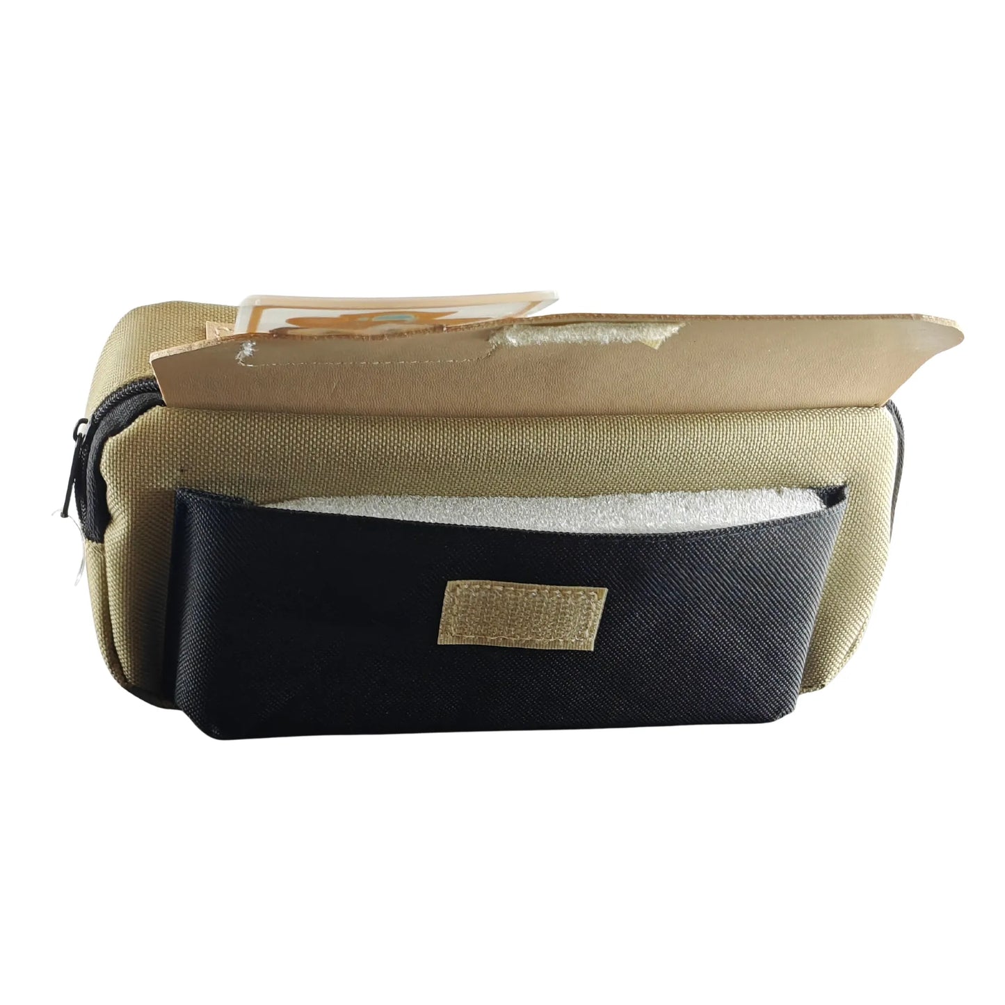 Nice Labhu cartoon zipper pencil pouch for kids in green blue and brown colors