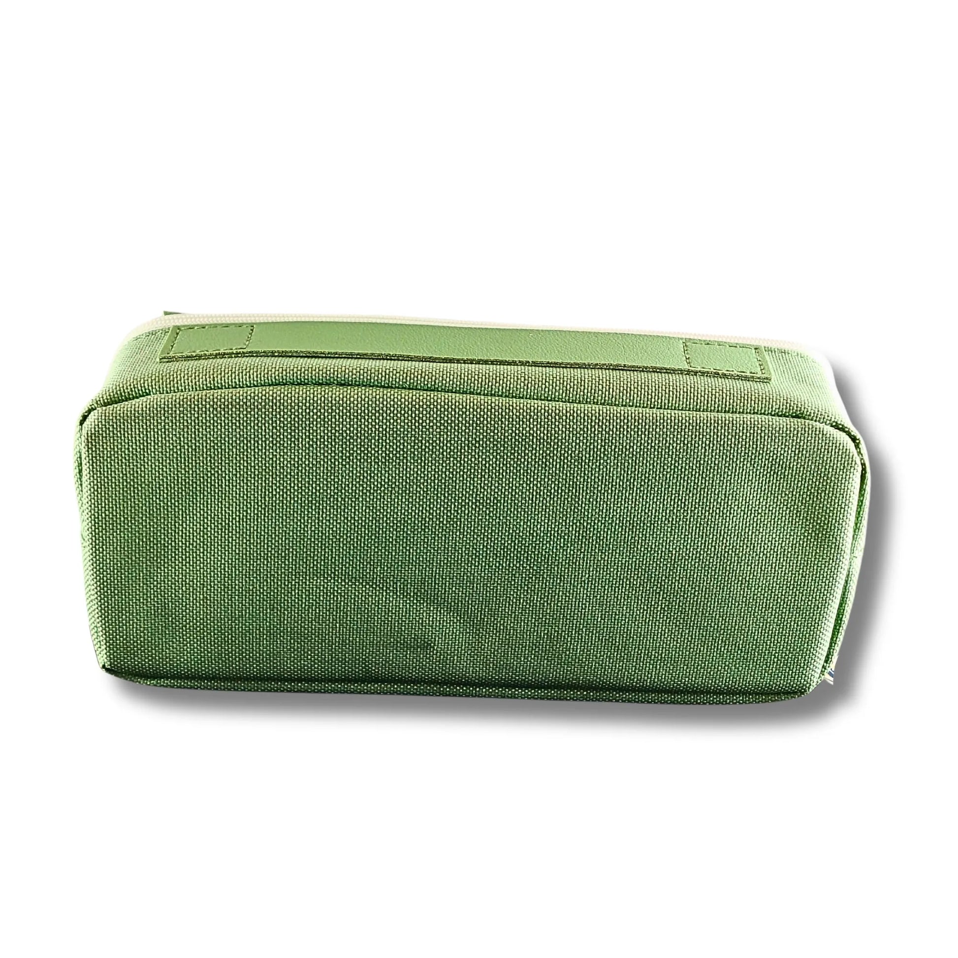 Nice Labhu cartoon zipper pencil pouch for kids in green blue and brown colors