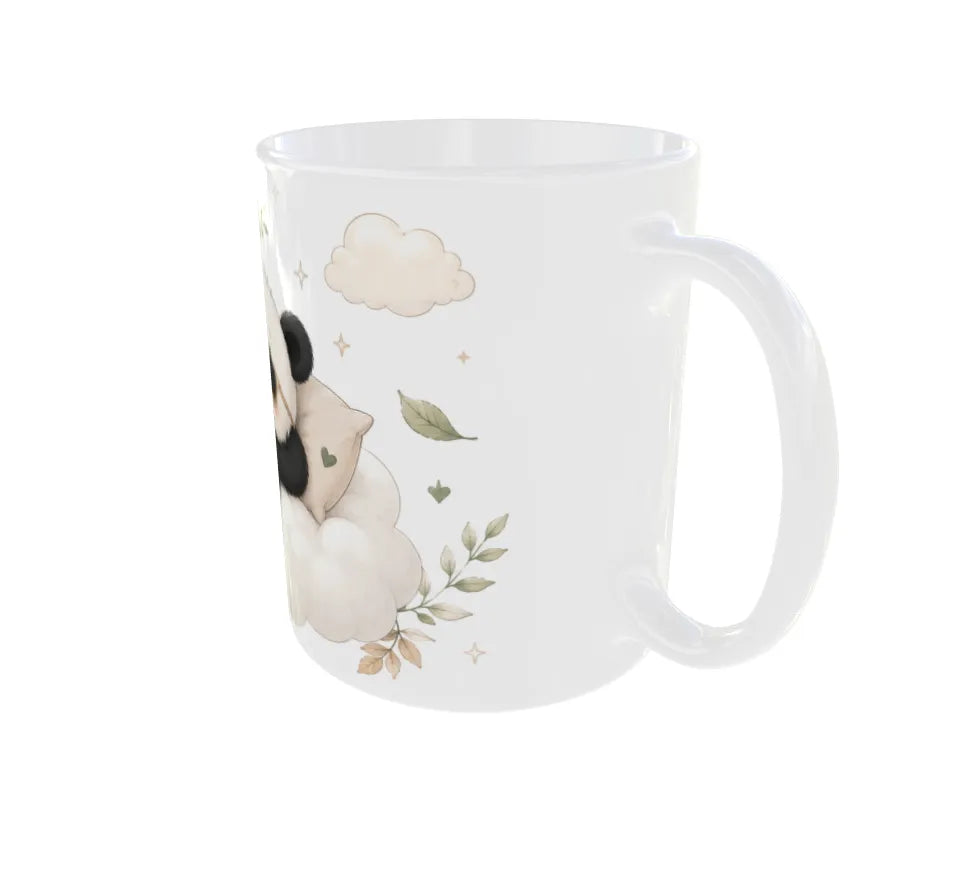 No Rush Today Panda Ceramic Coffee Mug