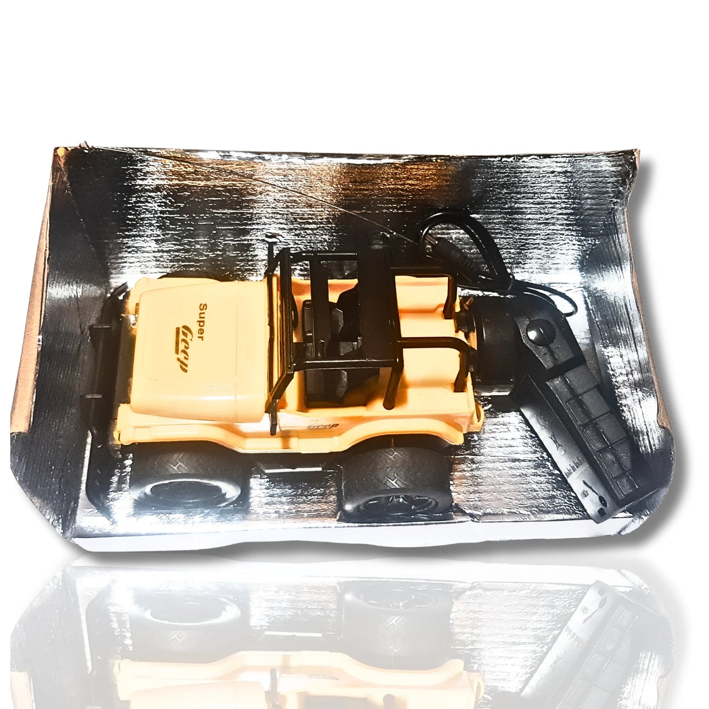 Off-Road Vehicle RC Jeep Toy for Kids | Rechargeable Remote Control Mini Jeep with USB Charging