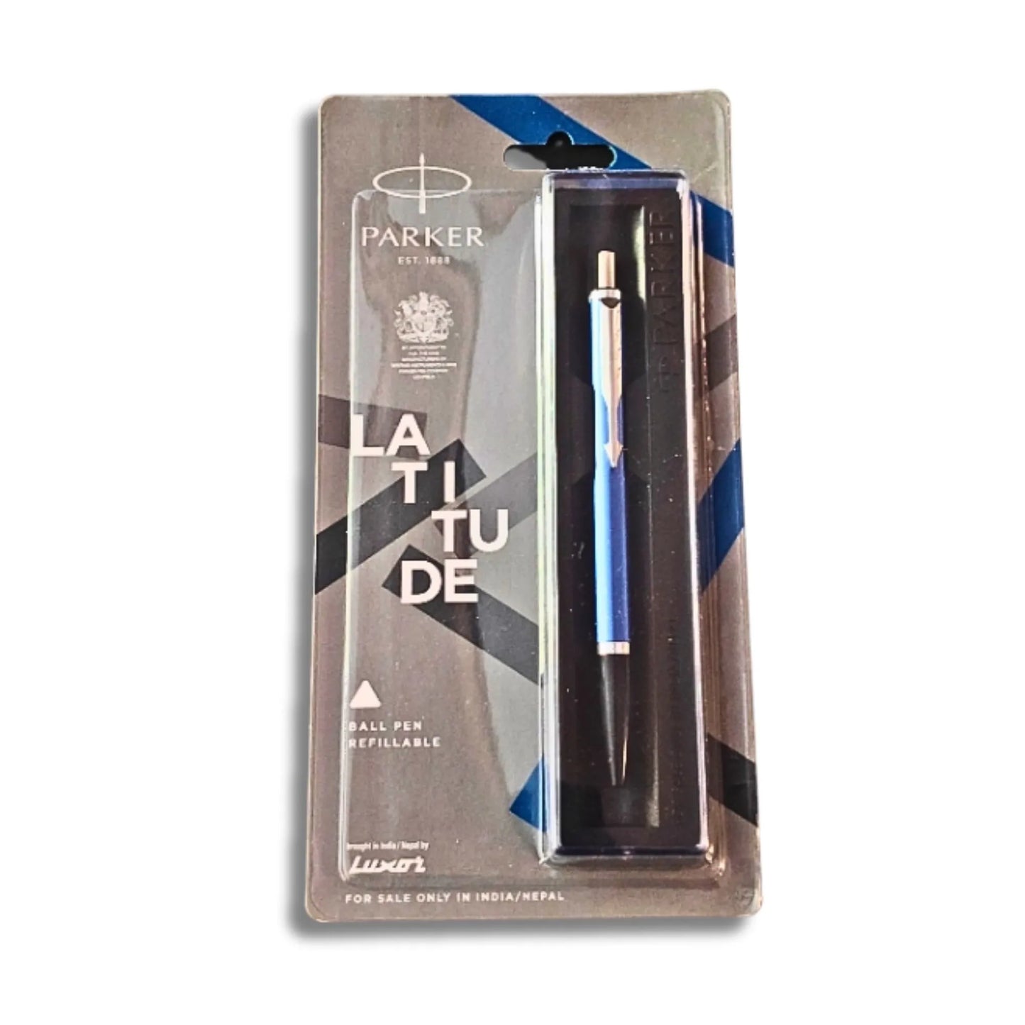 PARKER Latitude Standard Chrome Trim Ball Pen