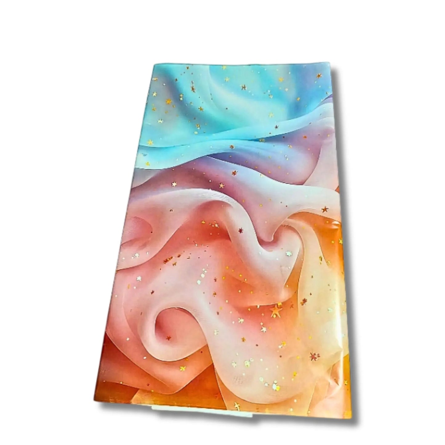 Pastel Starry Waves Gift Wrapping Paper Set of 5