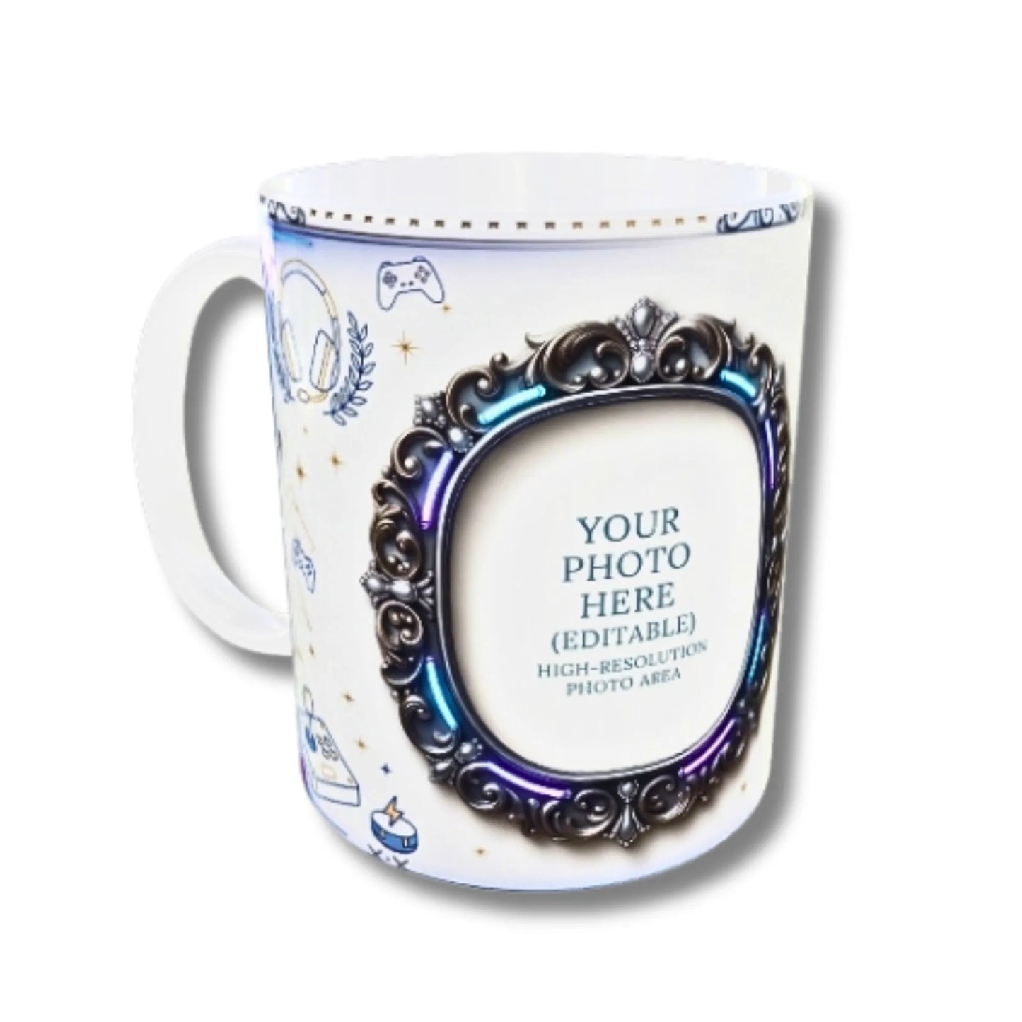 Personalized Gaming Brother Photo Mug